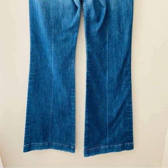 7 For All Mankind Dojo Denim Jeans Blue Sz 27 - Picture 7 of 9